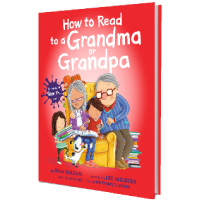 How to Read to a Grandma and Grandpa (Book Cover)